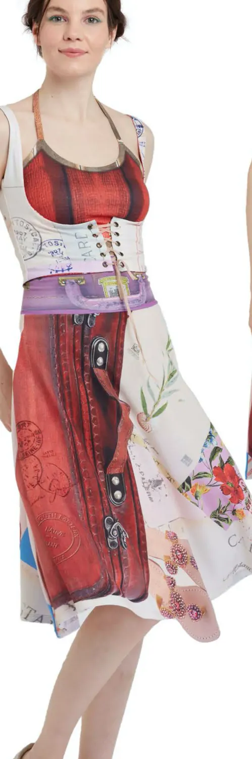 IPNG: Let's Go Luggage Sandals Skirt
