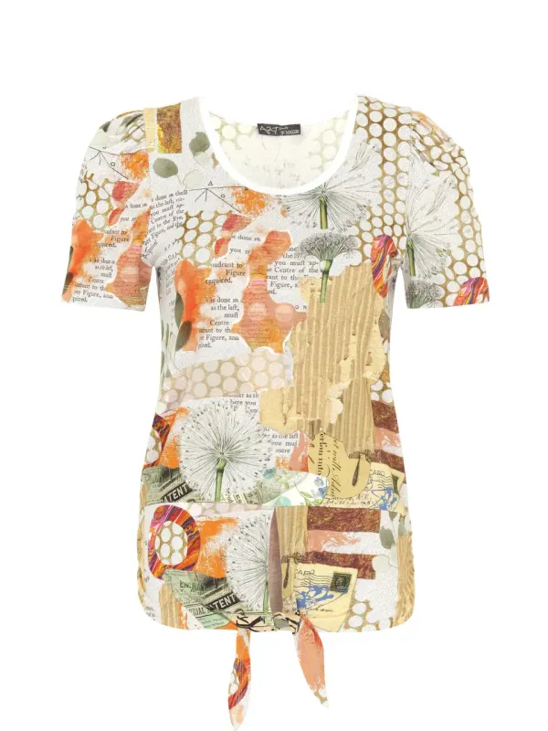 Simply Art Dolcezza: Big Changes Wearable Art Tied Top