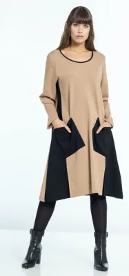 G!oze: Lovely Latte A Slant Dress