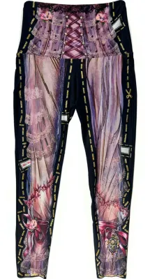 IPNG: Paper Dolls Illusion Leggings