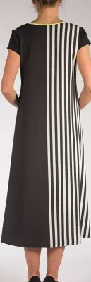 Maloka: Splash Me Sexy Silky Sundress With Capped Sleeve