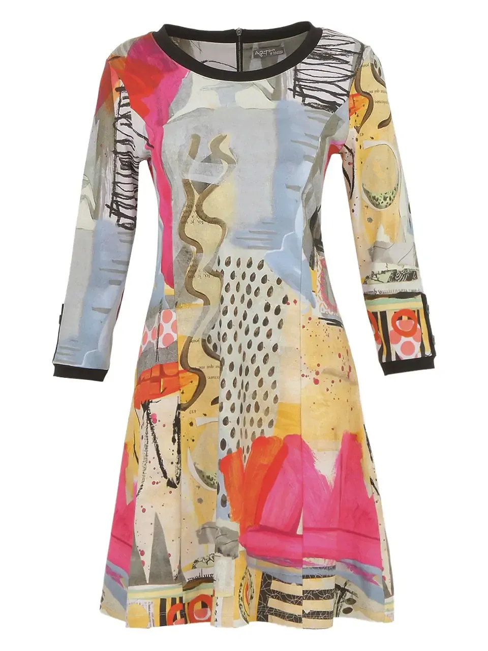Dolcezza By Wild Curves: A Slant Dress "Totem" (74634)