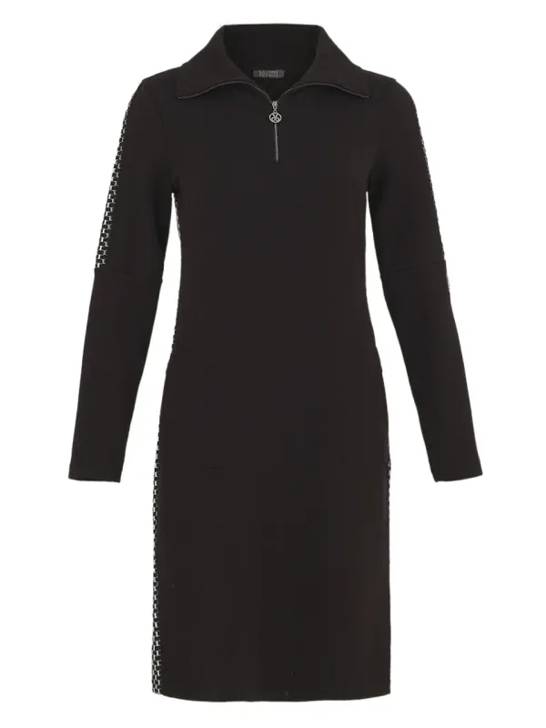 Dolcezza By Wild Curves: Contrast Shift Dress (74174)