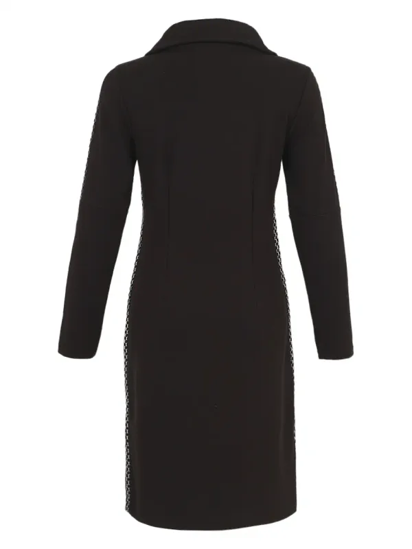 Dolcezza By Wild Curves: Contrast Shift Dress (74174)