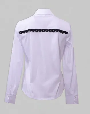 Maloka: Piano Music Street Buttoned Blouse