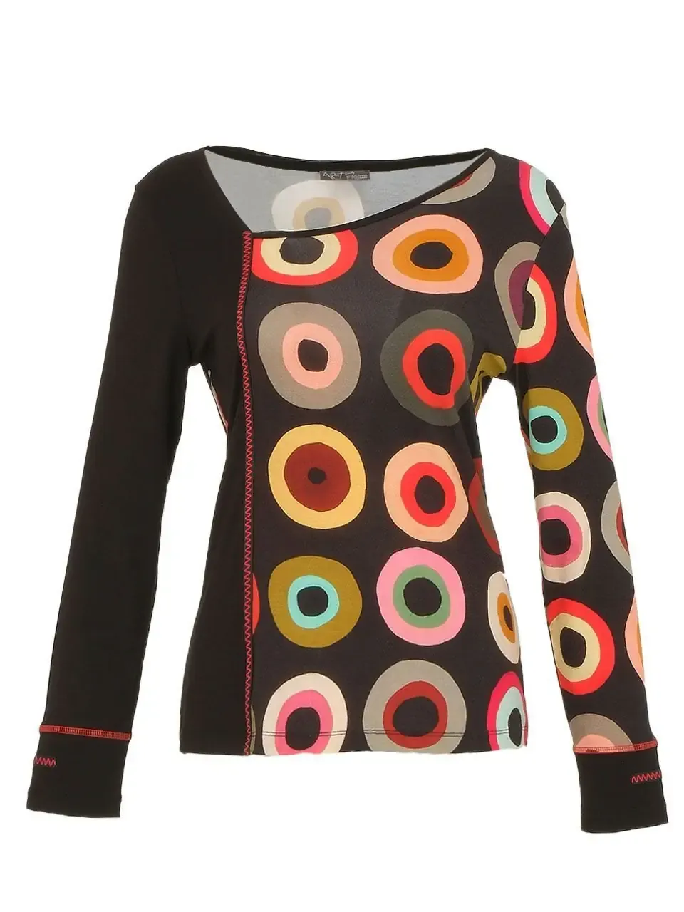 Dolcezza By Wild Curves: Moving Pilot Asymmetric Neckline Top