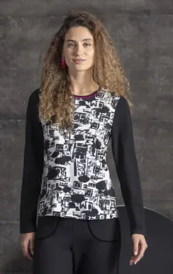Maloka: Piano Music Street Almost Monochrome Top