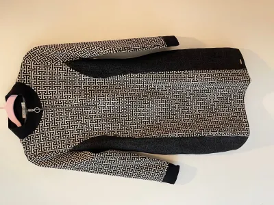 Maloka: Almost Monochrome Patchwork Dress