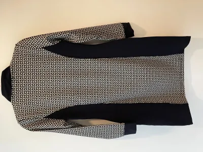 Maloka: Almost Monochrome Patchwork Dress