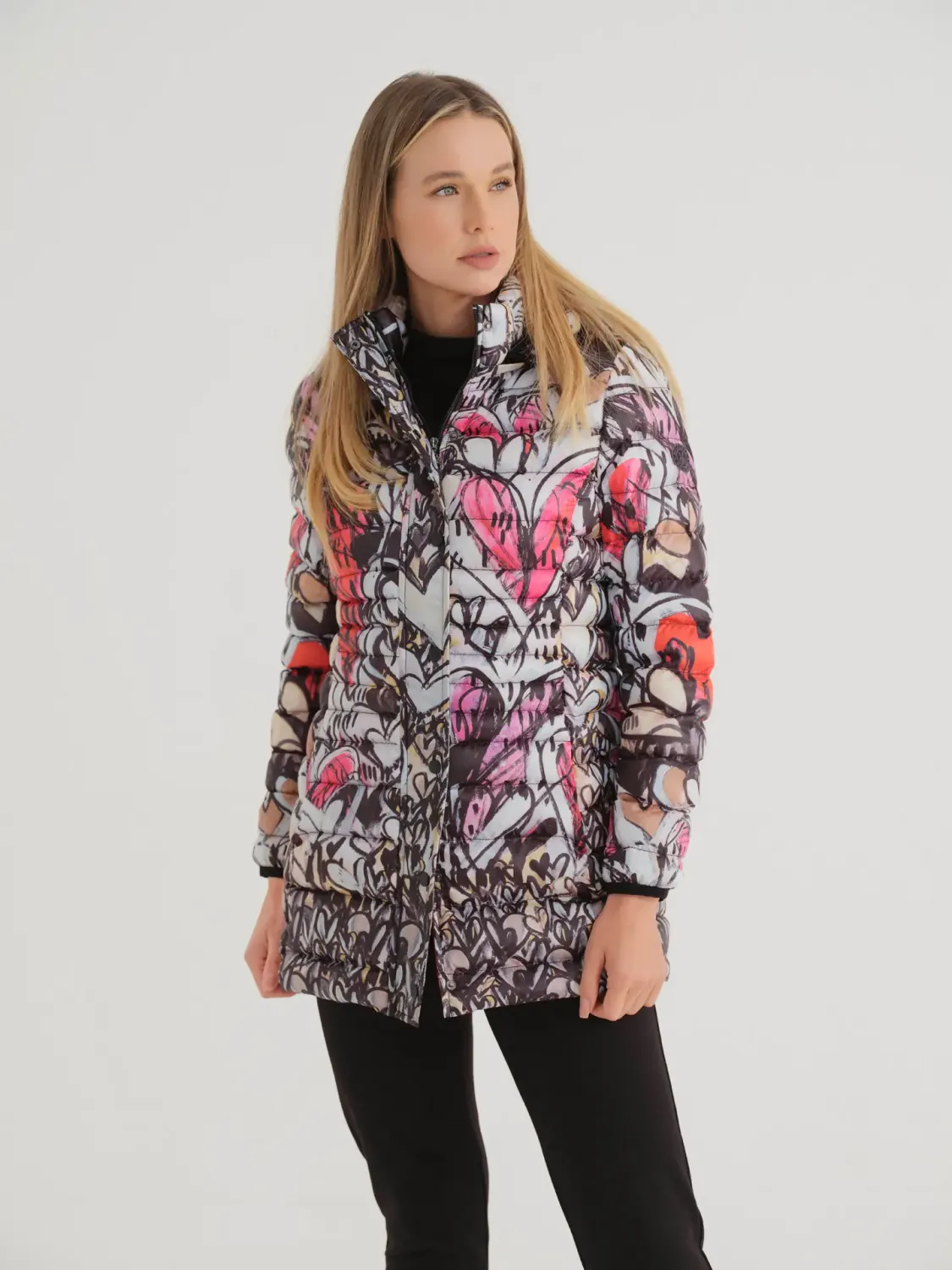 Dolcezza By Wild Curves: Watermelon Heart Coat (74850)