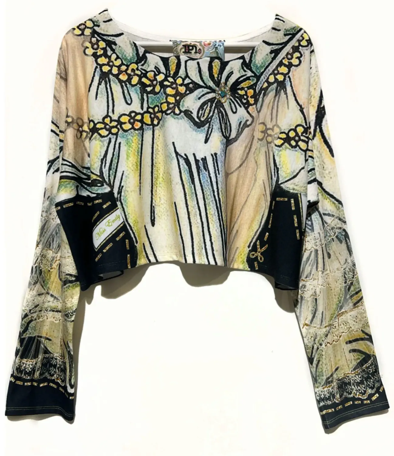 IPNG: Paper Dolls Corset Bows Illusion Blouse T-Mini