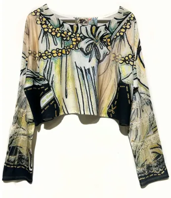 IPNG: Paper Dolls Corset Bows Illusion Blouse T-Mini