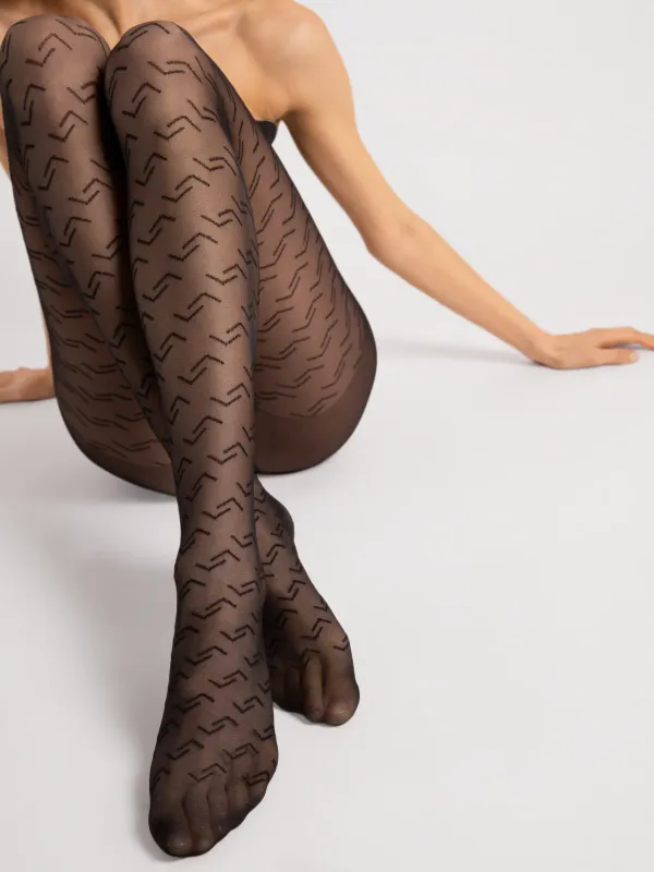 Fiore By Wild Curves: Sexy Staple 20 Denier Tights