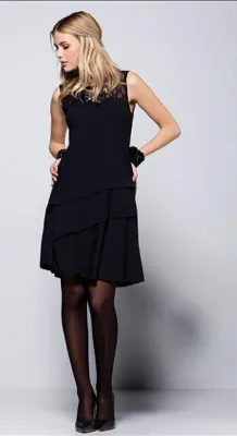Maloka: Origami Paneled Pearl Dress (1 Left in Burgandy!)