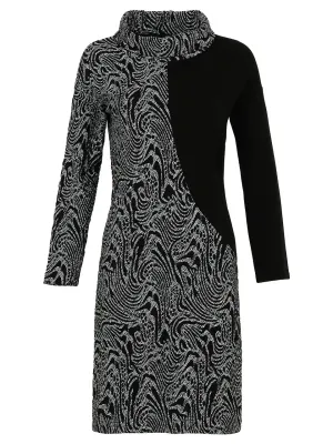 EverSassy By Dolcezza: Let Me Free Contrast Dress (14702)