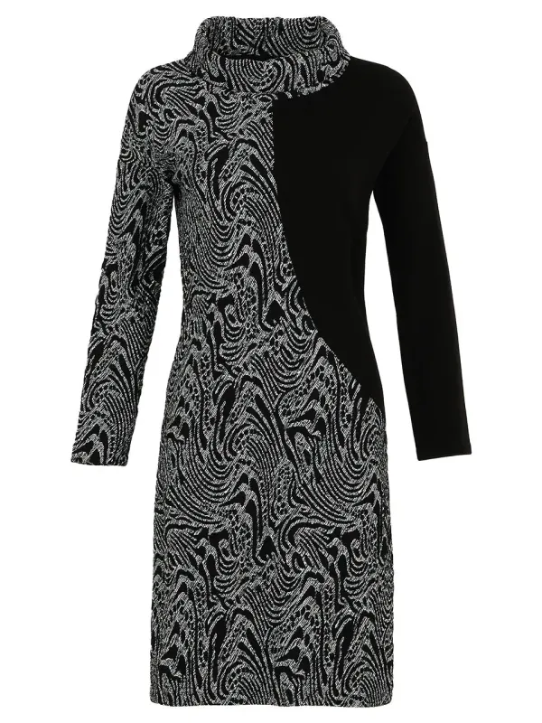 EverSassy By Dolcezza: Let Me Free Contrast Dress (14702)