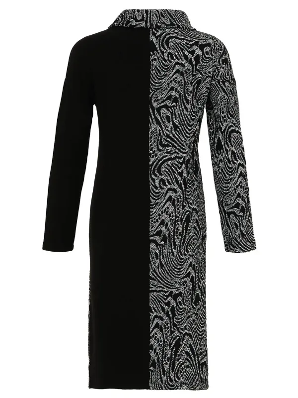 EverSassy By Dolcezza: Let Me Free Contrast Dress (14702)