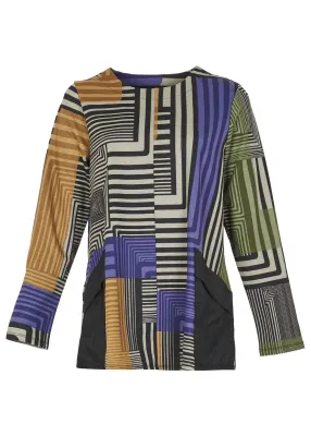 Kozan By Wild Curves: Future Rhiana Pocket Top/Tunic (RM-4709)