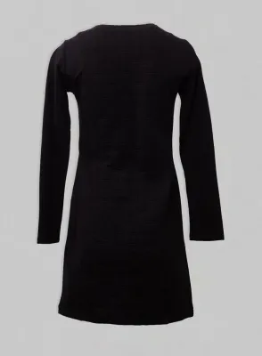 Maloka: Quilted Raglan Dress