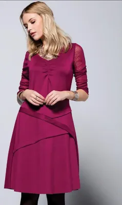 Maloka: Unraveling Rose Flared Dress (Purple &amp; Indigo, 2 Left!)