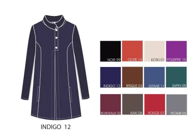 Maloka: Sophistique Fit &amp; Flare Swan Short Coat (Almost Gone!)