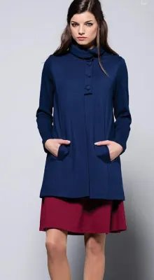 Maloka: Sophistique Fit &amp; Flare Swan Short Coat (Almost Gone!)