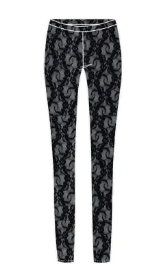 Maloka: Sexy Flower Petal Nylon Leggings