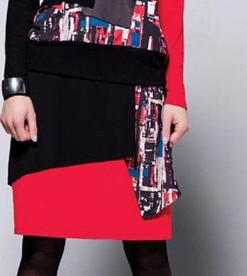 Maloka: Sexy Sprinkles Color Block Skirt