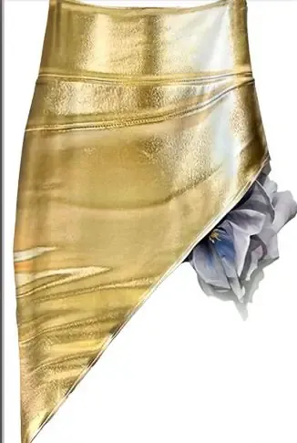 IPNG: Fuzzy Reflections Skirt Bloom Gold
