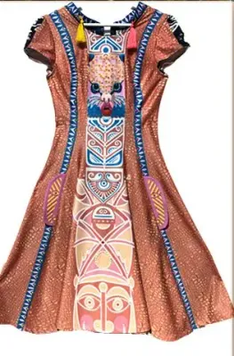 IPNG: Primitive Punch Dress Zip