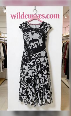 Maloka: At The Opera Monochromatic Dress