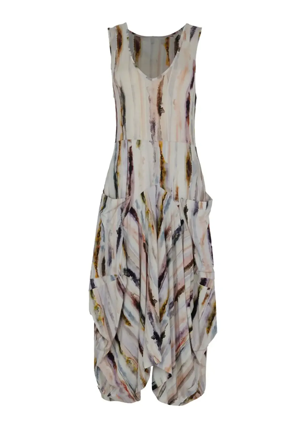 Kozan By Wild Curves: Dante Dress In Marble