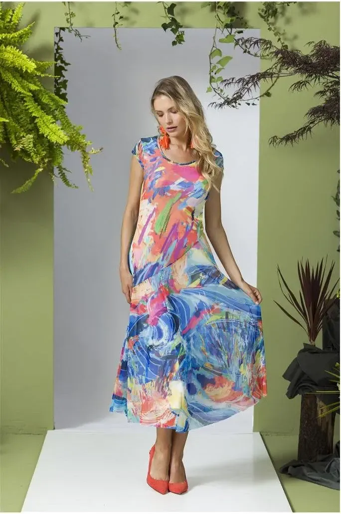 Maloka: Isle Of Beauty Maxi Sundress