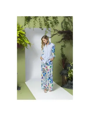 Maloka: Astro Contrast Blouse