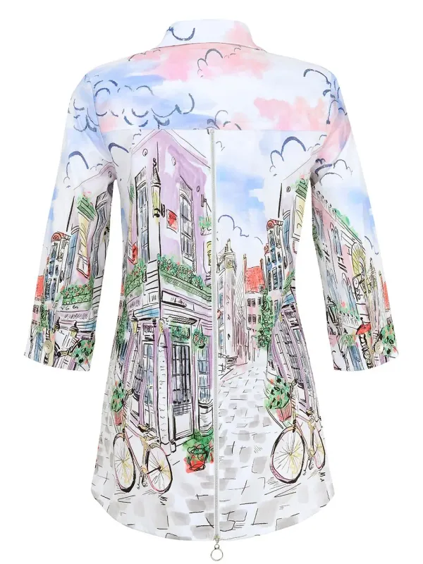 Dolcezza By Wild Curves: Sunday Afternoon Blouse (25724)
