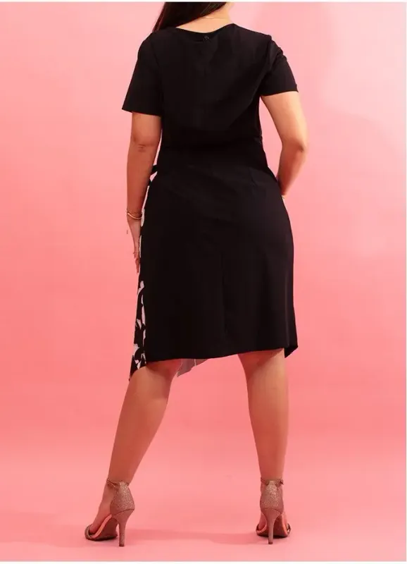 Maloka: At The Opera Midi Asymmetrical Dress
