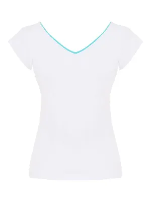 Dolcezza By Wild Curves: Butterfly Graffiti Cotton Top