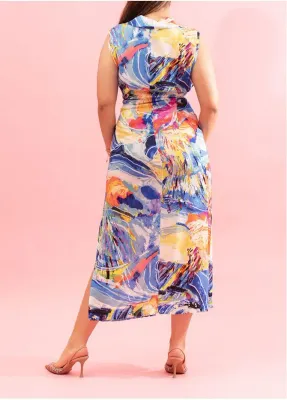 Maloka: Isle Of Beauty Shirt Maxi Dress