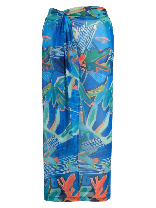 Dolcezza By Wild Curves: Palmetto Cover Up Beach Skirt