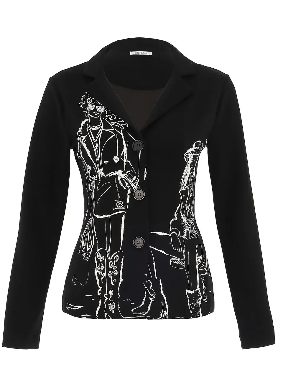 Dolcezza By Wild Curves: Sport Chic Blazer Jacket