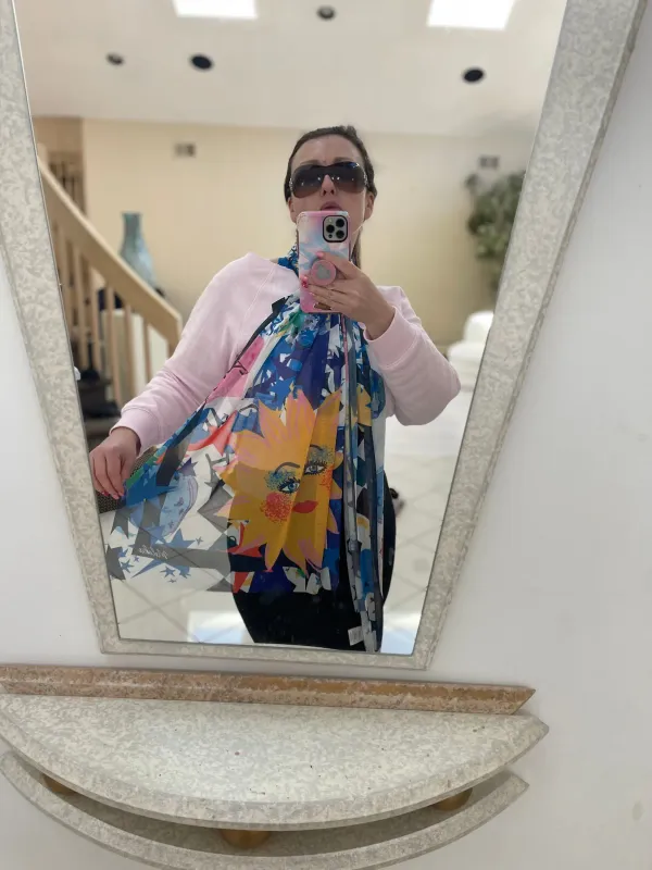 Maloka: Astro Art Scarf Shawl