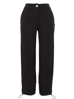 Dolcezza By Wild Curves: Summer Fiesta Ankle Pull Tie Pants (25227)