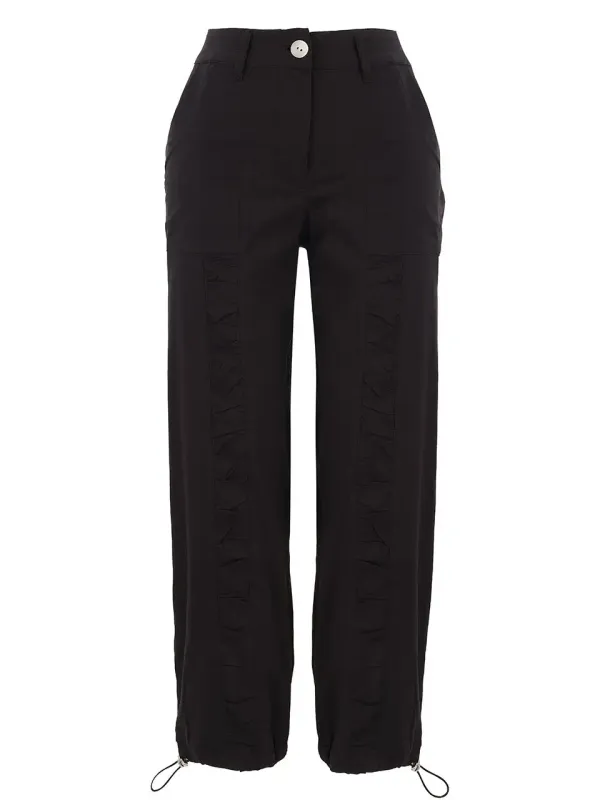 Dolcezza By Wild Curves: Summer Fiesta Ankle Pull Tie Pants (25227)