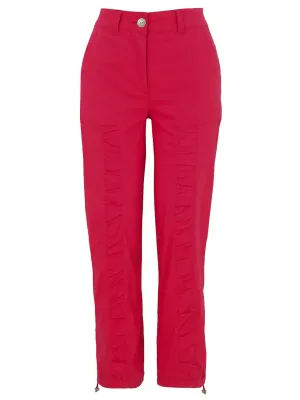 Dolcezza By Wild Curves: Summer Fiesta Ankle Pull Tie Pants (25227)