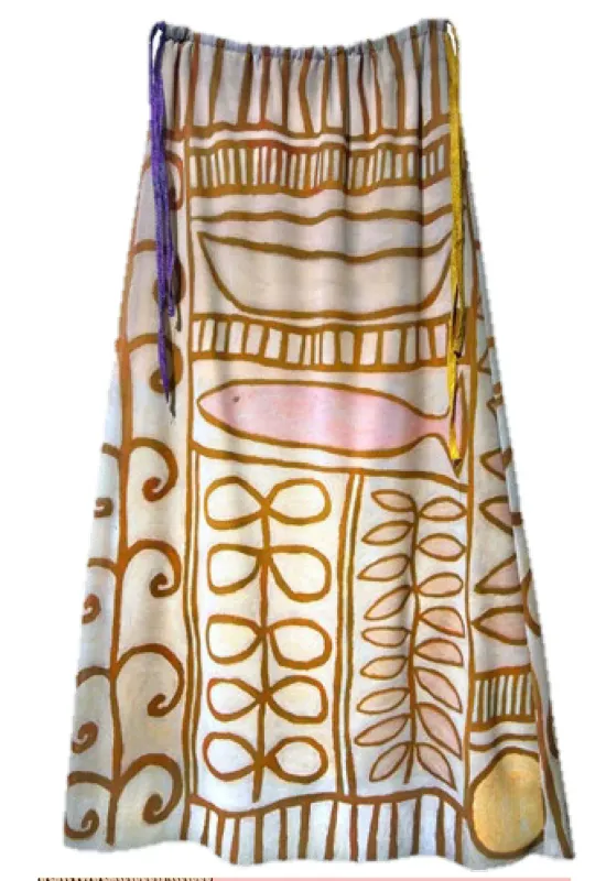 IPNG: Summery Drawstring Maxi Skirt