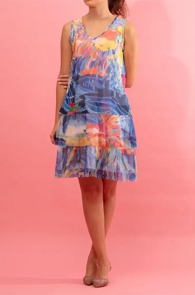 Maloka: Isle Of Beauty Ruffled Sundress