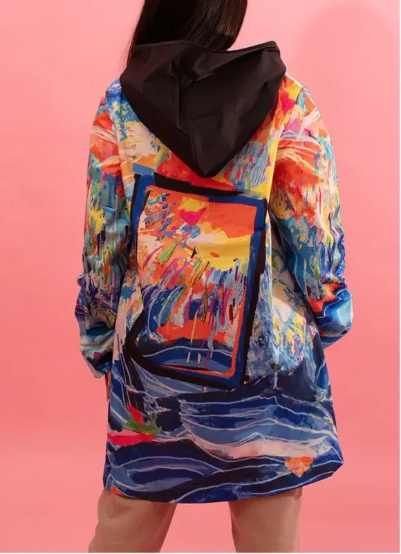 Maloka: Isle Of Beauty Waterproof Raincoat