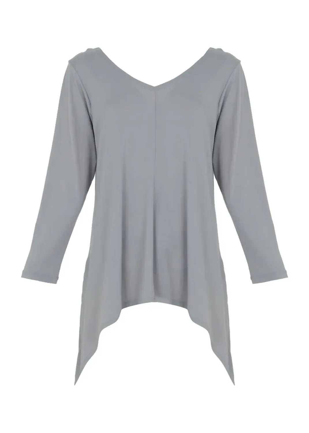 Kozan By Wild Curves: Dany Top In Mist (VG-4750)