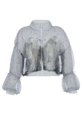 Kozan By Wild Curves: Lux Illusion Alita Jacket In Bistro
