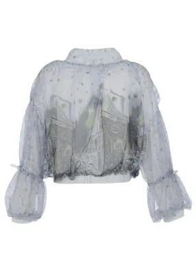 Kozan By Wild Curves: Lux Illusion Alita Jacket In Bistro